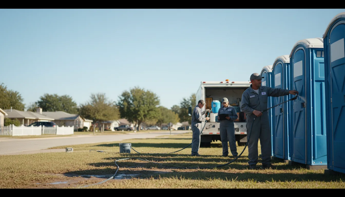 Long-Term Portable Toilet Rental in Powhatan, VA near me